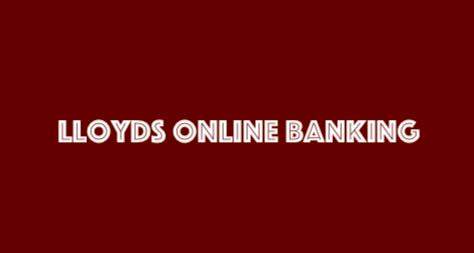 Lloyds Online Banking