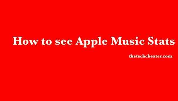 apple music listening stats