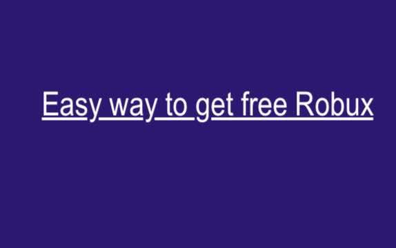 Easy way to get free Robux