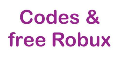 Codes for free Robux