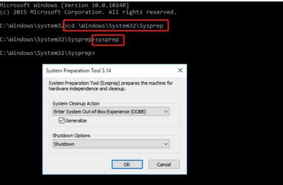 How to create image using Sysprep in Windows 11